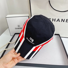 Nylon Embroidered Letter Baseball Cap