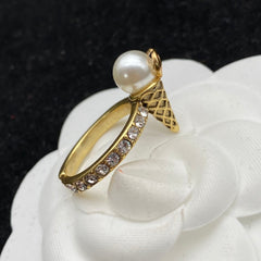 Ice Cream Diamond Open Ring