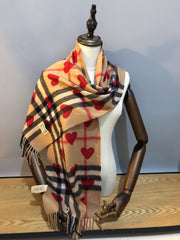 Parent-child love 100% cashmere scarf