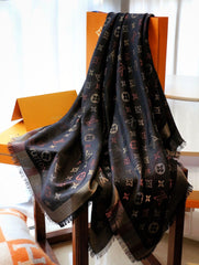 Silk cashmere scarf