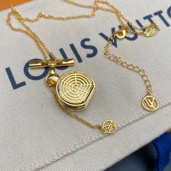 Fashion Gold Bag Pendant Necklace