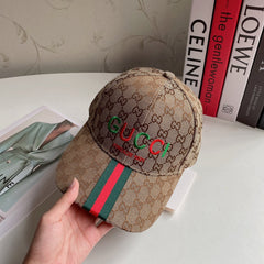 Classic Embroidered Letter Baseball Cap