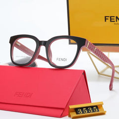 Fashionable Embossed Frame Glasses