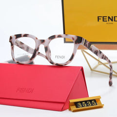 Fashionable Embossed Frame Glasses