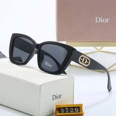 Fashionable Square Frame Thin-leg Sunglasses