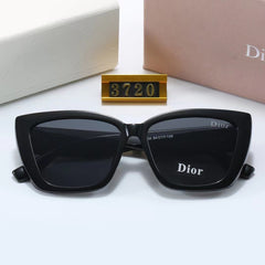 Fashionable Square Frame Thin-leg Sunglasses