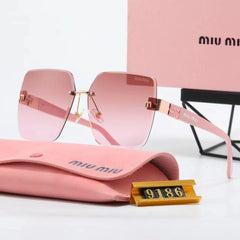 Frameless gradient sunglasses