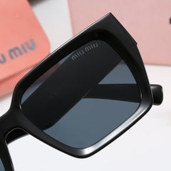 Luxury square frame universal sunglasses