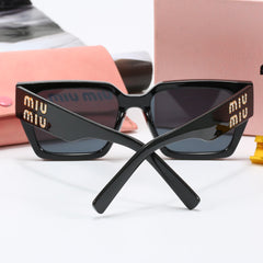 Luxury square frame universal sunglasses