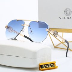 Metal aviator sunglasses