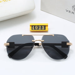 Metal aviator sunglasses