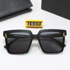 Luxury square frame universal sunglasses