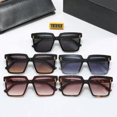 Luxury square frame universal sunglasses