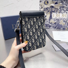 Monogram Jacquard Crossbody Phone Bag