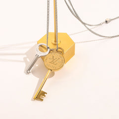 Keys Sweater Necklace