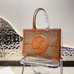 Temperament Monogram Large Logo Handbag