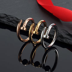 6 Colors Classic Un Clou Ring