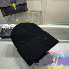 Fashionable Wool Woven Ahead Beanie