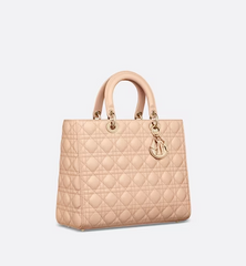 LARGE LADY DD&OR BAG Sand Pink