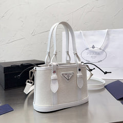 Triangular Logo Casual Handbag