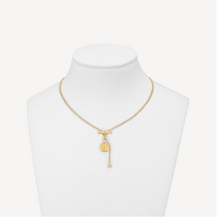 Fashion Gold Bag Pendant Necklace