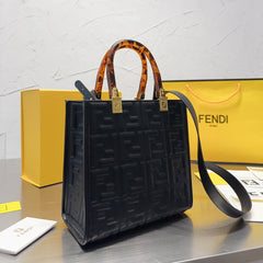 Sunshine Small Leather Tote