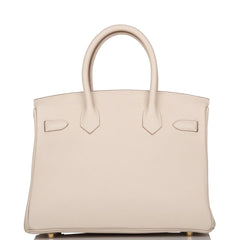 HE&ME Birkin 30 Craie Togo Gold Hardware