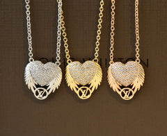 Love Angel Diamond Necklace