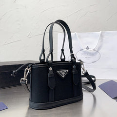 Triangular Logo Casual Handbag