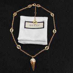 Ice Cream Pendant Necklace