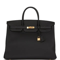 HE&ME Birkin 40 Black Togo Gold Hardware