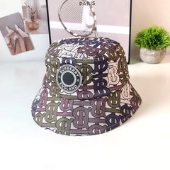 Full Monogram Leather Badge Bucket Hat