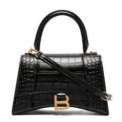 Crocodile Effect Tote Crossbody Bag