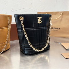 Lola Series Chain Shoulder Bucket Bag