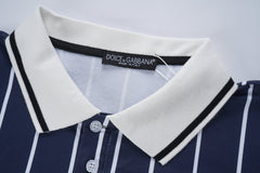 Fashion striped POLO shirt