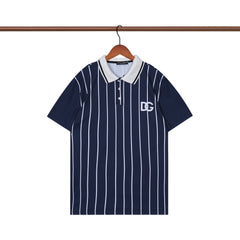 Fashion striped POLO shirt