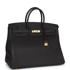 HE&ME Birkin 40 Black Togo Gold Hardware