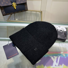 Fashionable Wool Woven Ahead Beanie