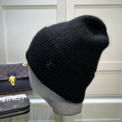 Fashionable Wool Woven Ahead Beanie