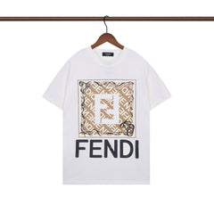 Simple letter F print T-shirt