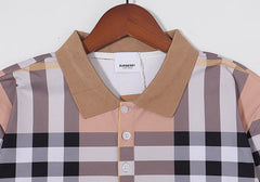 Classic checkered POLO shirt