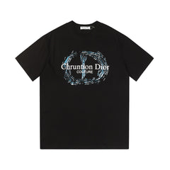 Vintage D Print T-Shirt