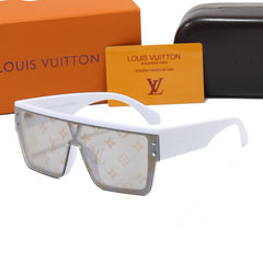 Fashionable watermark large frame sunglasses