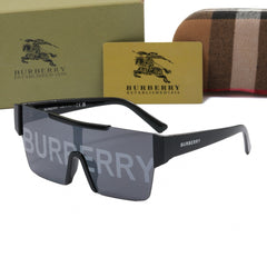 Fashionable watermark large frame sunglasses