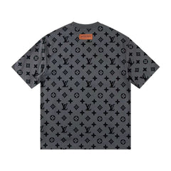 Classic pattern embossed T-shirt