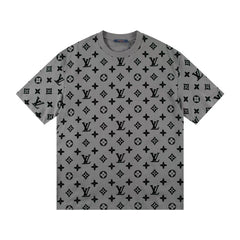 Classic pattern embossed T-shirt