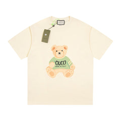 Cute Bear Print T-Shirt