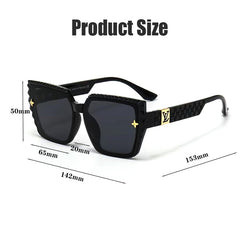 Embossed Fashion Sunglasses