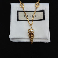 Ice Cream Pendant Necklace