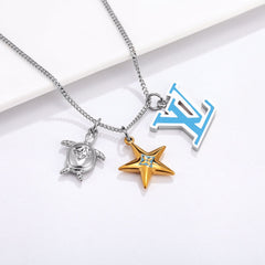 Lucky Star Turtle Necklace